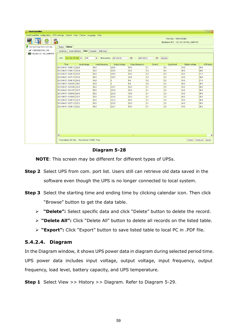PowerWalker ViewPowerMini User Manual | Page 60 / 64