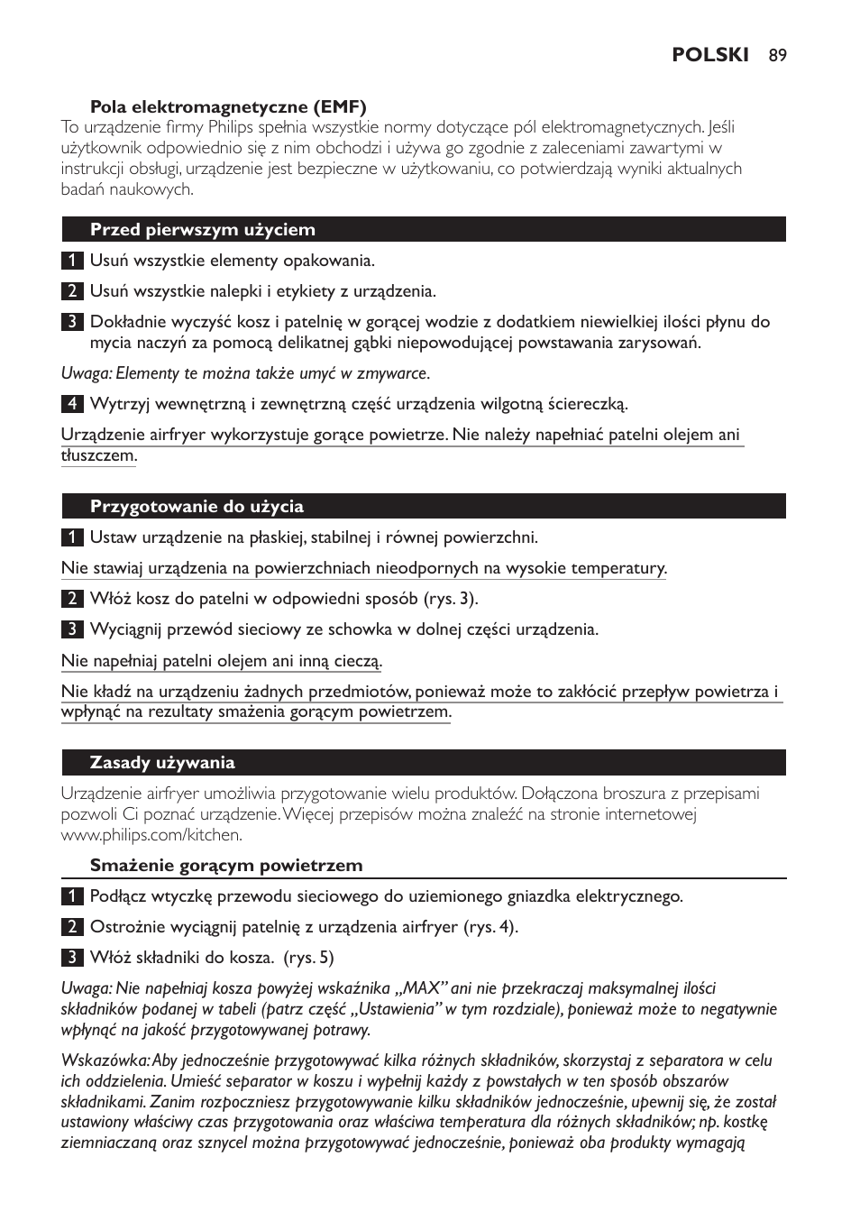 Philips HD9225 User Manual | Page 89 / 156