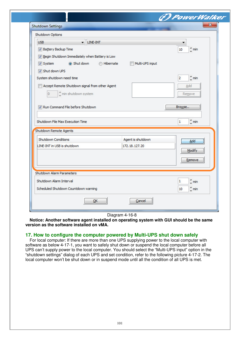 PowerWalker WinPower Software V.4.3.0.1 Manual User Manual | Page 101 / 109