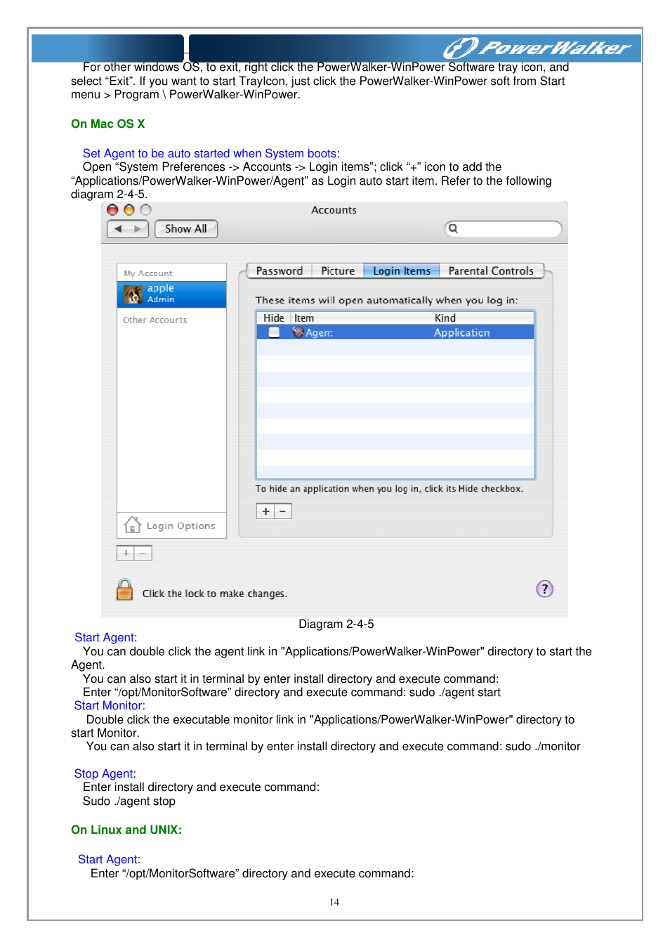 PowerWalker WinPower Software V.4.3.0.1 Manual User Manual | Page 14 / 109