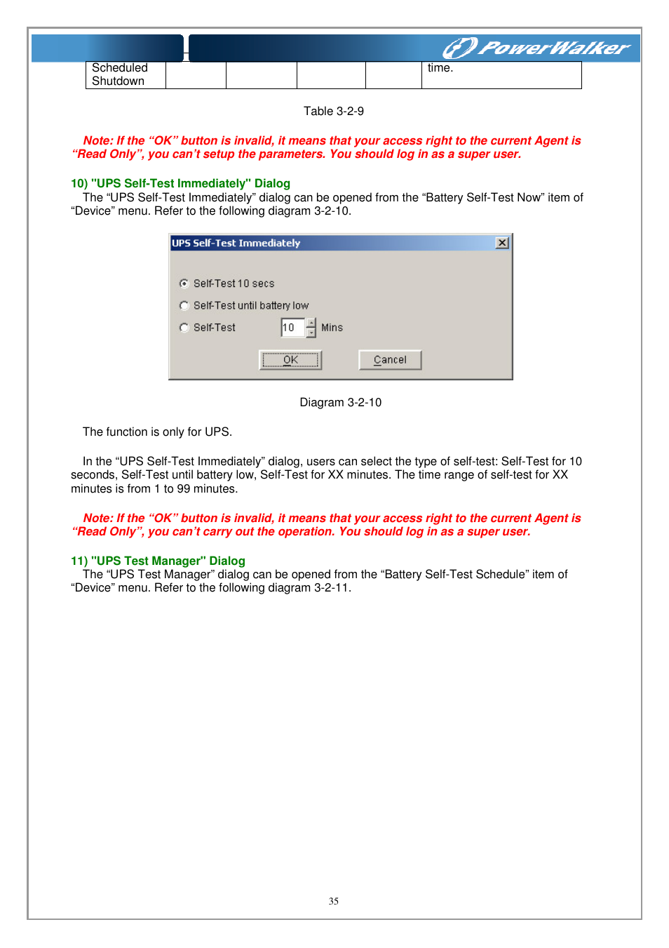 PowerWalker WinPower Software V.4.3.0.1 Manual User Manual | Page 35 / 109