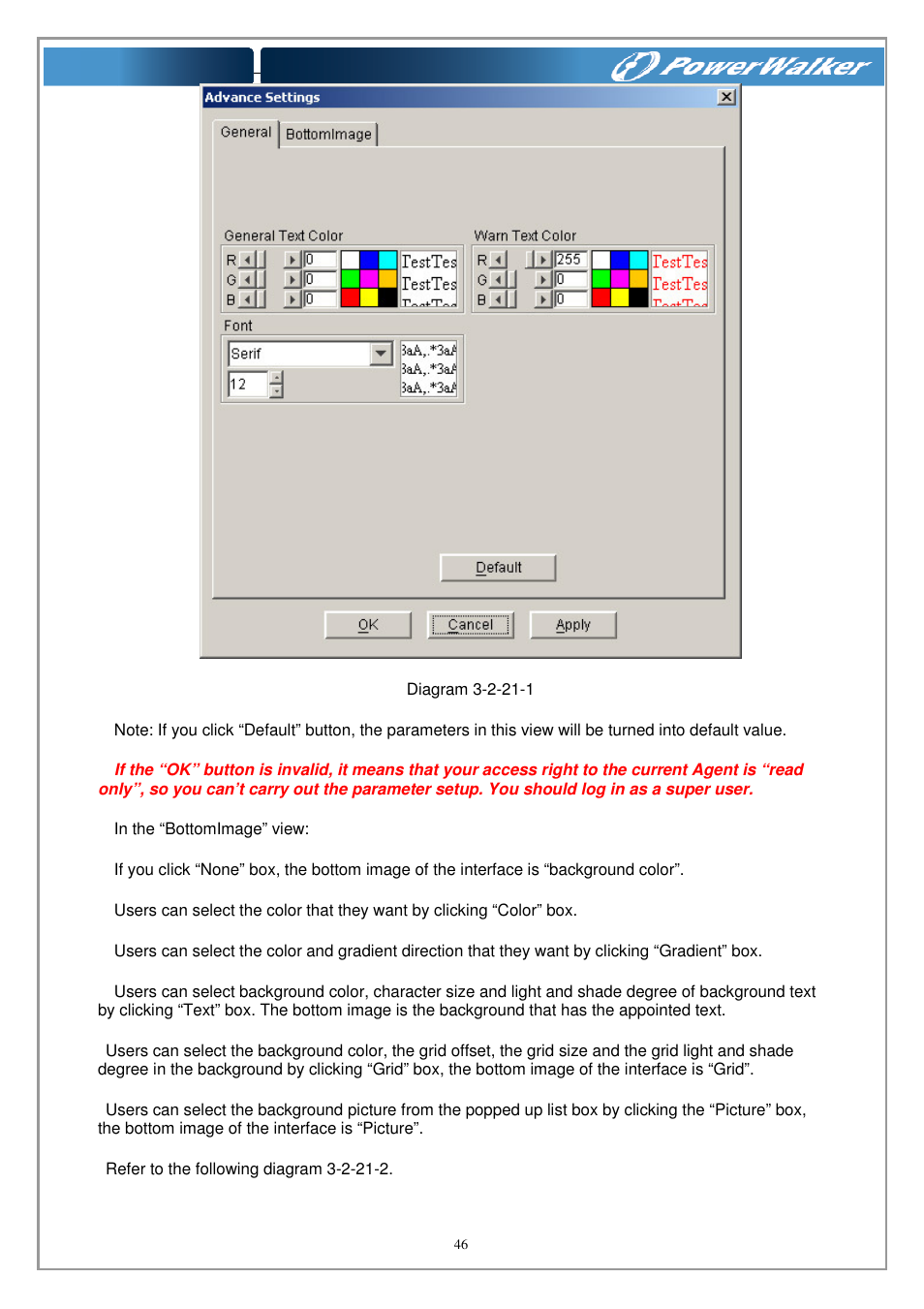 PowerWalker WinPower Software V.4.3.0.1 Manual User Manual | Page 46 / 109