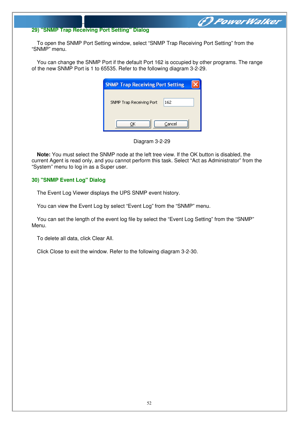 PowerWalker WinPower Software V.4.3.0.1 Manual User Manual | Page 52 / 109