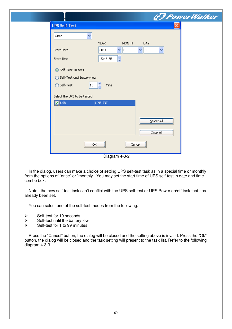 PowerWalker WinPower Software V.4.3.0.1 Manual User Manual | Page 60 / 109