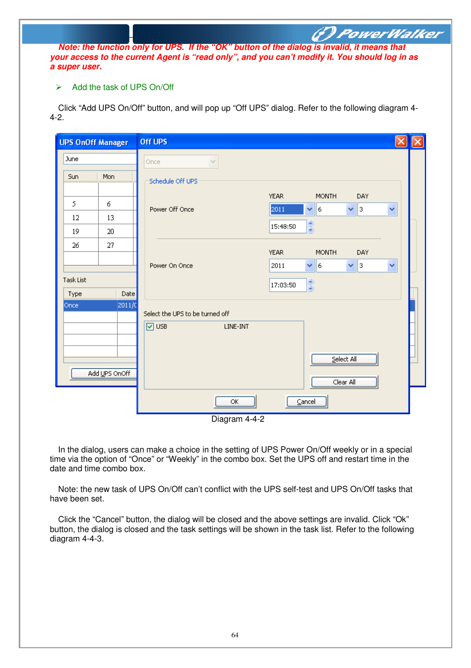 PowerWalker WinPower Software V.4.3.0.1 Manual User Manual | Page 64 / 109