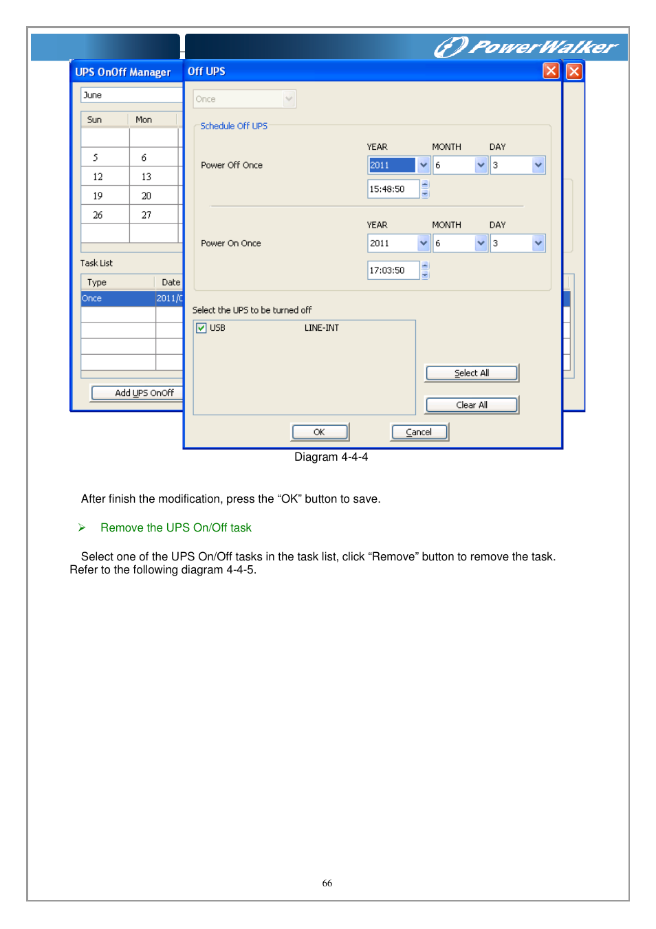 PowerWalker WinPower Software V.4.3.0.1 Manual User Manual | Page 66 / 109