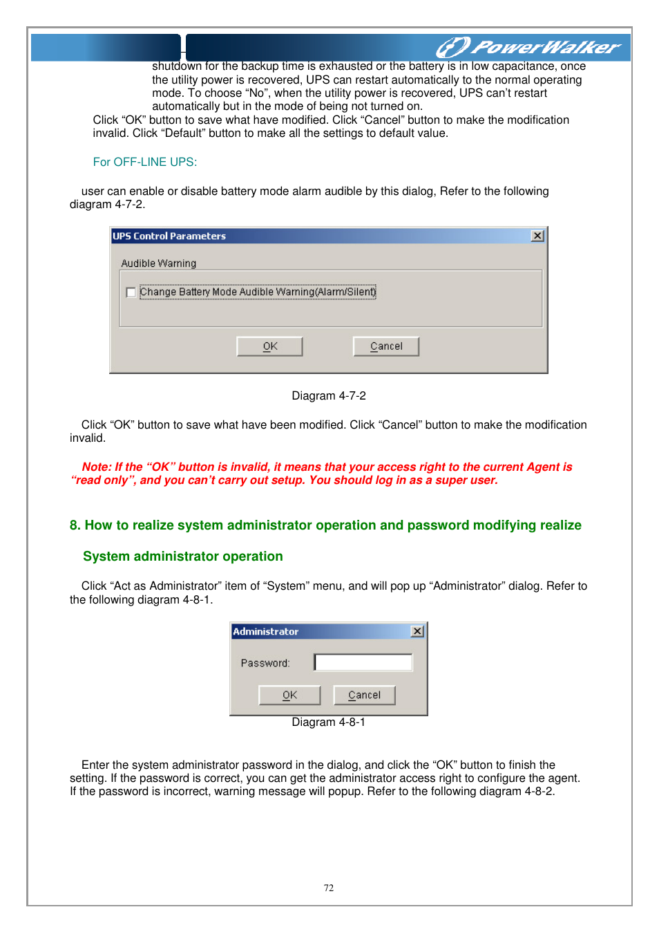PowerWalker WinPower Software V.4.3.0.1 Manual User Manual | Page 72 / 109