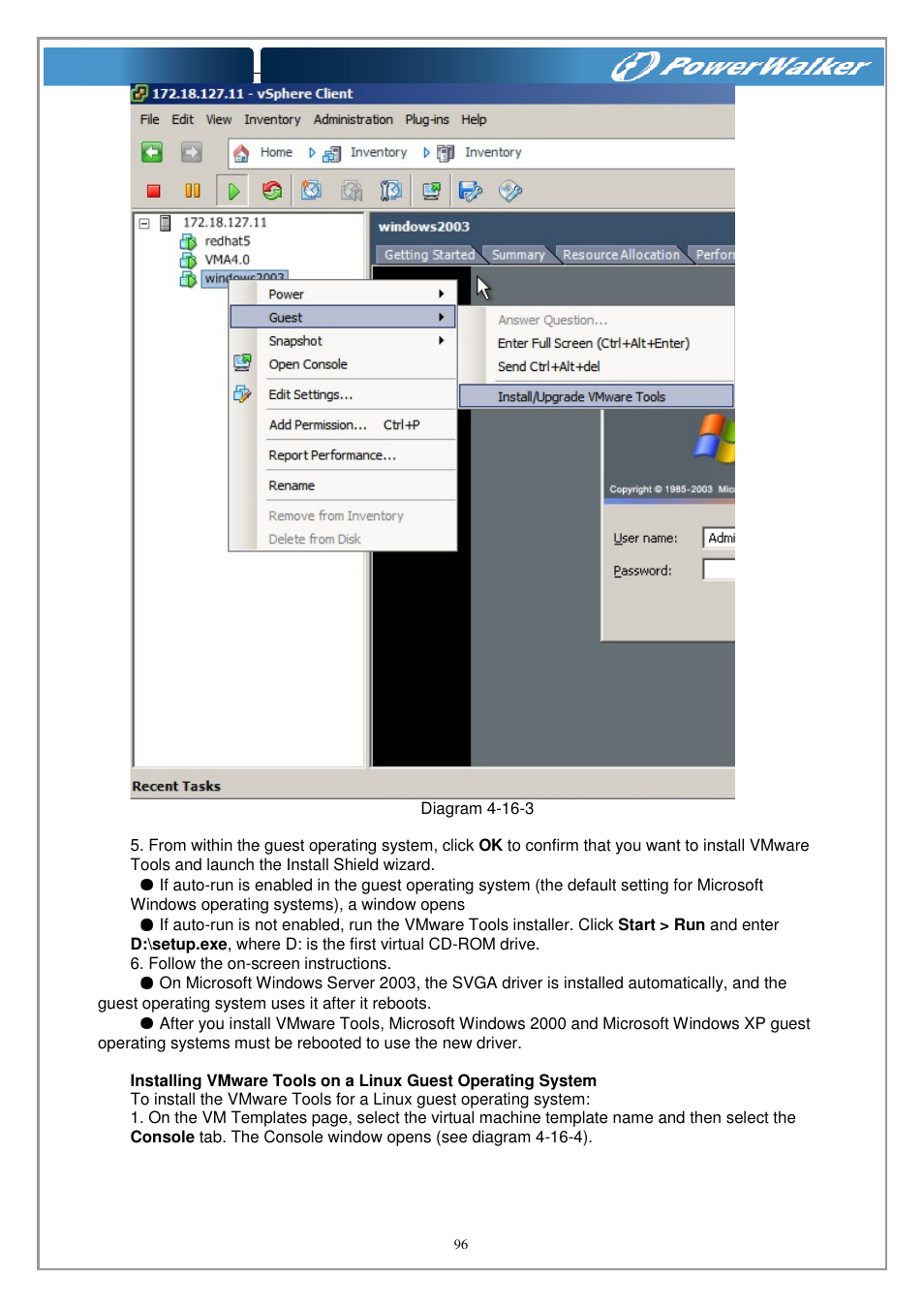 PowerWalker WinPower Software V.4.3.0.1 Manual User Manual | Page 96 / 109
