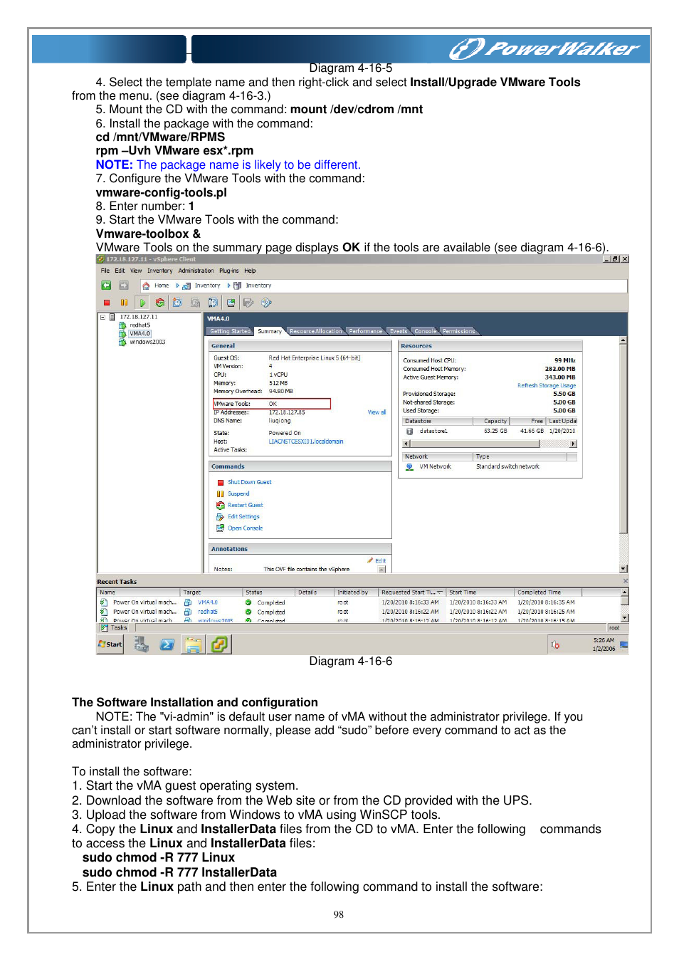PowerWalker WinPower Software V.4.3.0.1 Manual User Manual | Page 98 / 109
