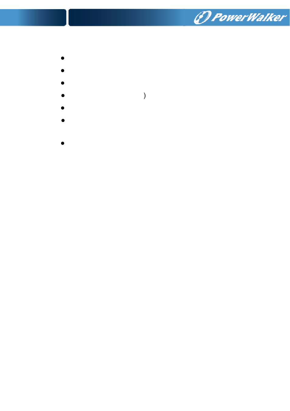 PowerWalker VFI 6000T LCD User Manual | Page 15 / 58