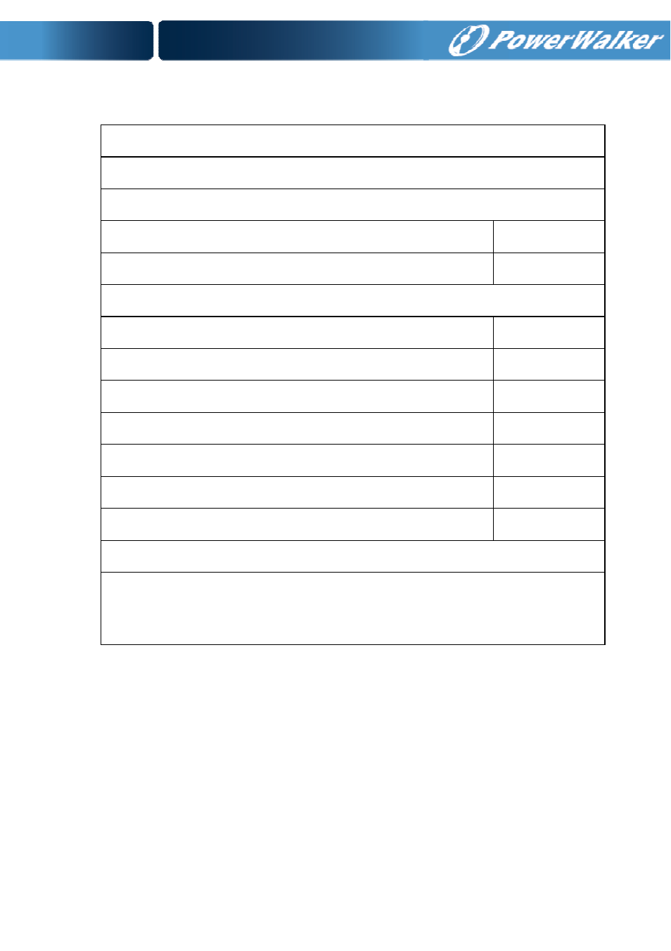 6 standards | PowerWalker VFI 6000T LCD User Manual | Page 7 / 58