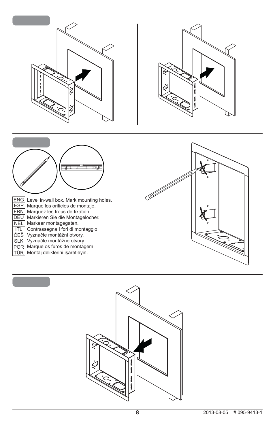 Peerless-AV IB40-W - Installation User Manual | Page 8 / 16