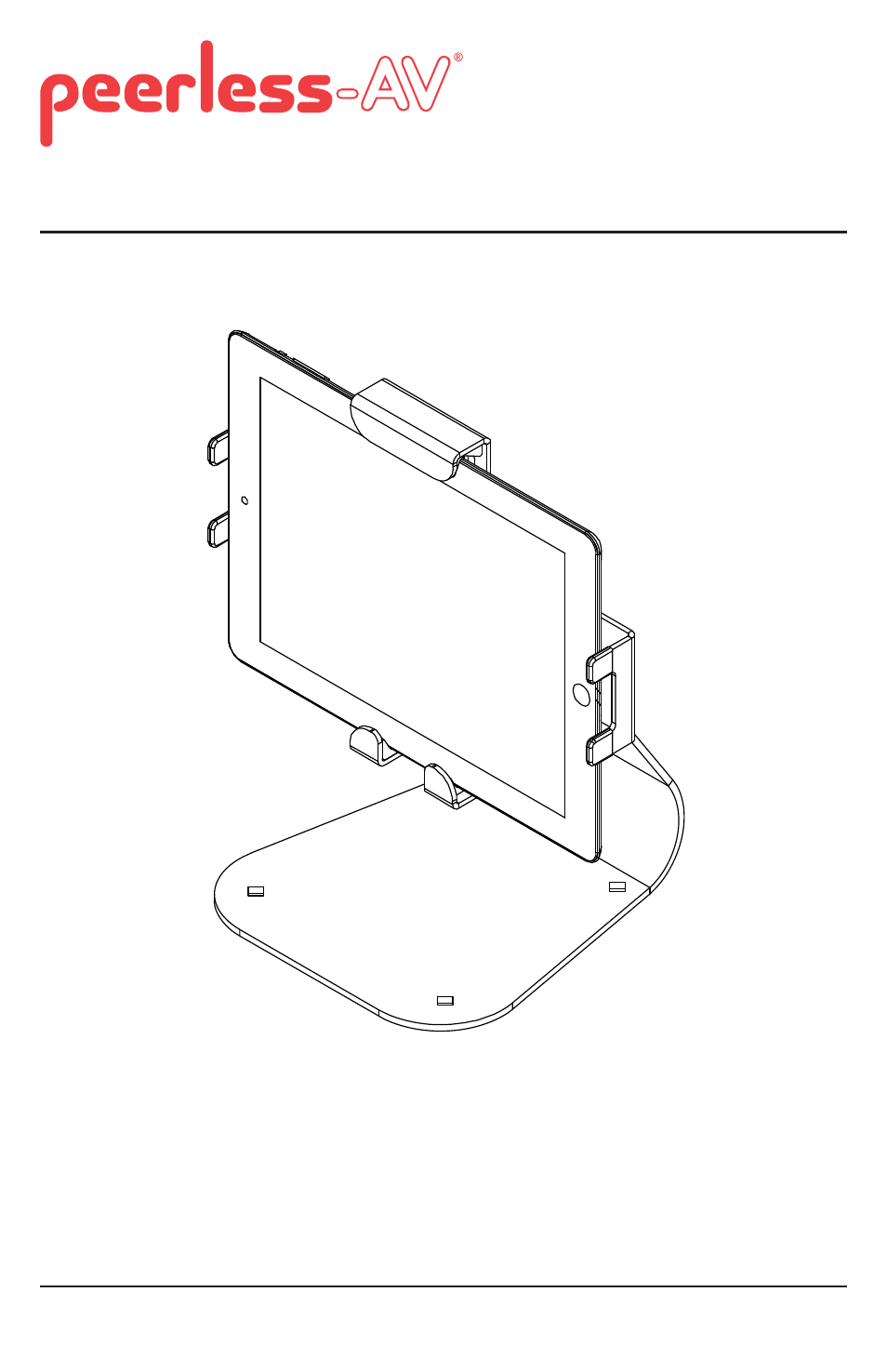 Peerless-AV PTM400-W - Installation User Manual | 8 pages