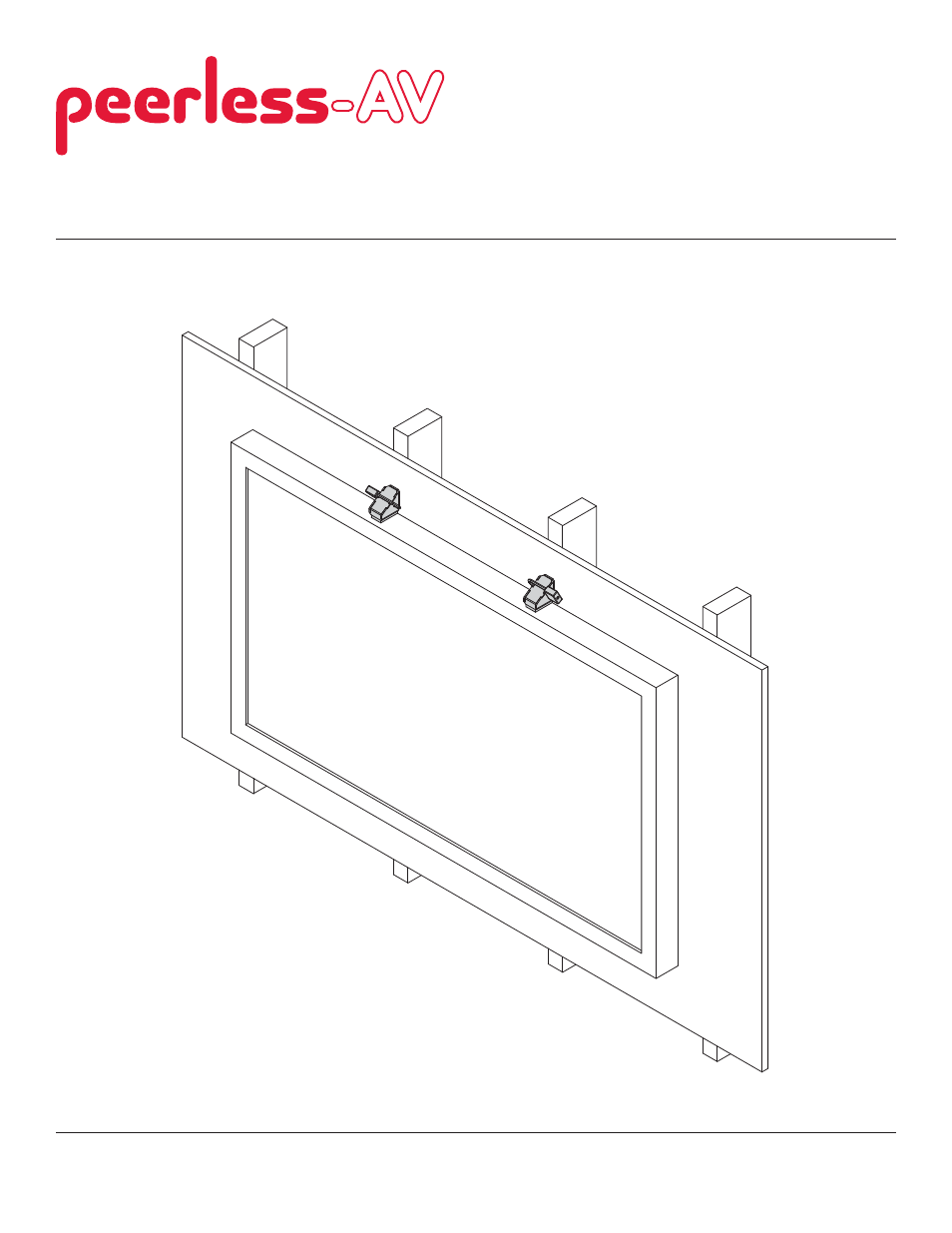 Peerless-AV ACC952 - Installation User Manual | 20 pages