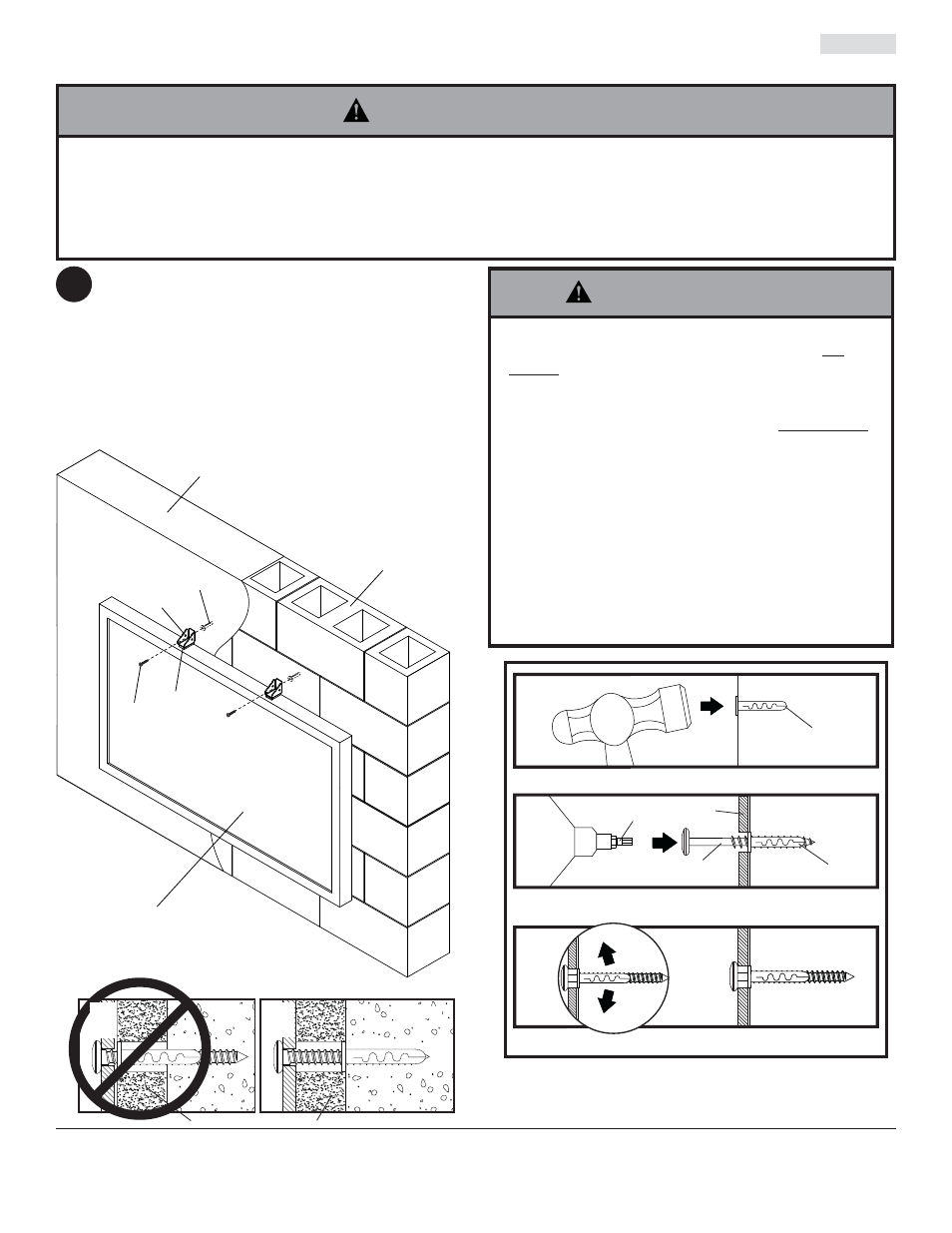 Advertencia, Da c, Ad c | Peerless-AV ACC952 - Installation User Manual | Page 11 / 20