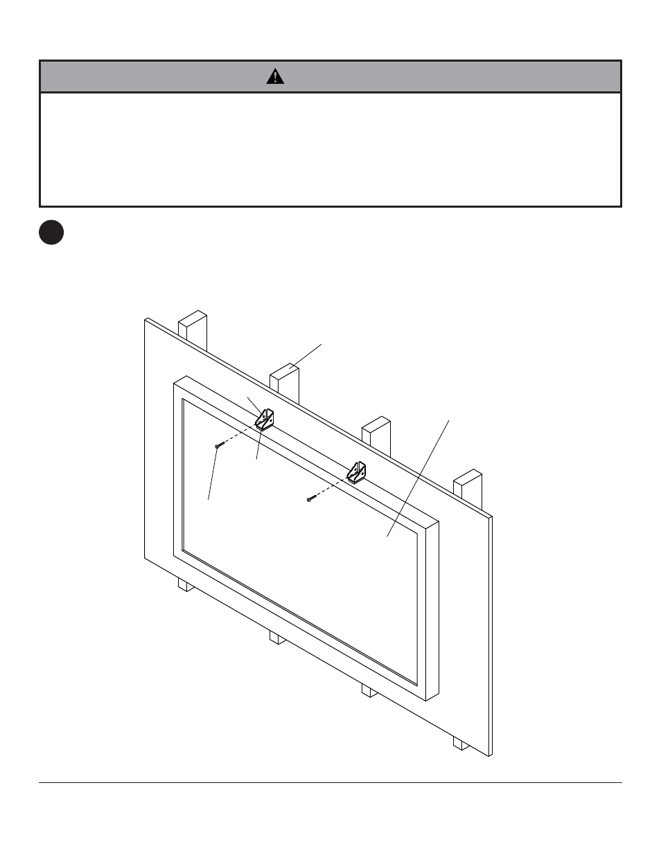 Warning, Ca e | Peerless-AV ACC952 - Installation User Manual | Page 4 / 20