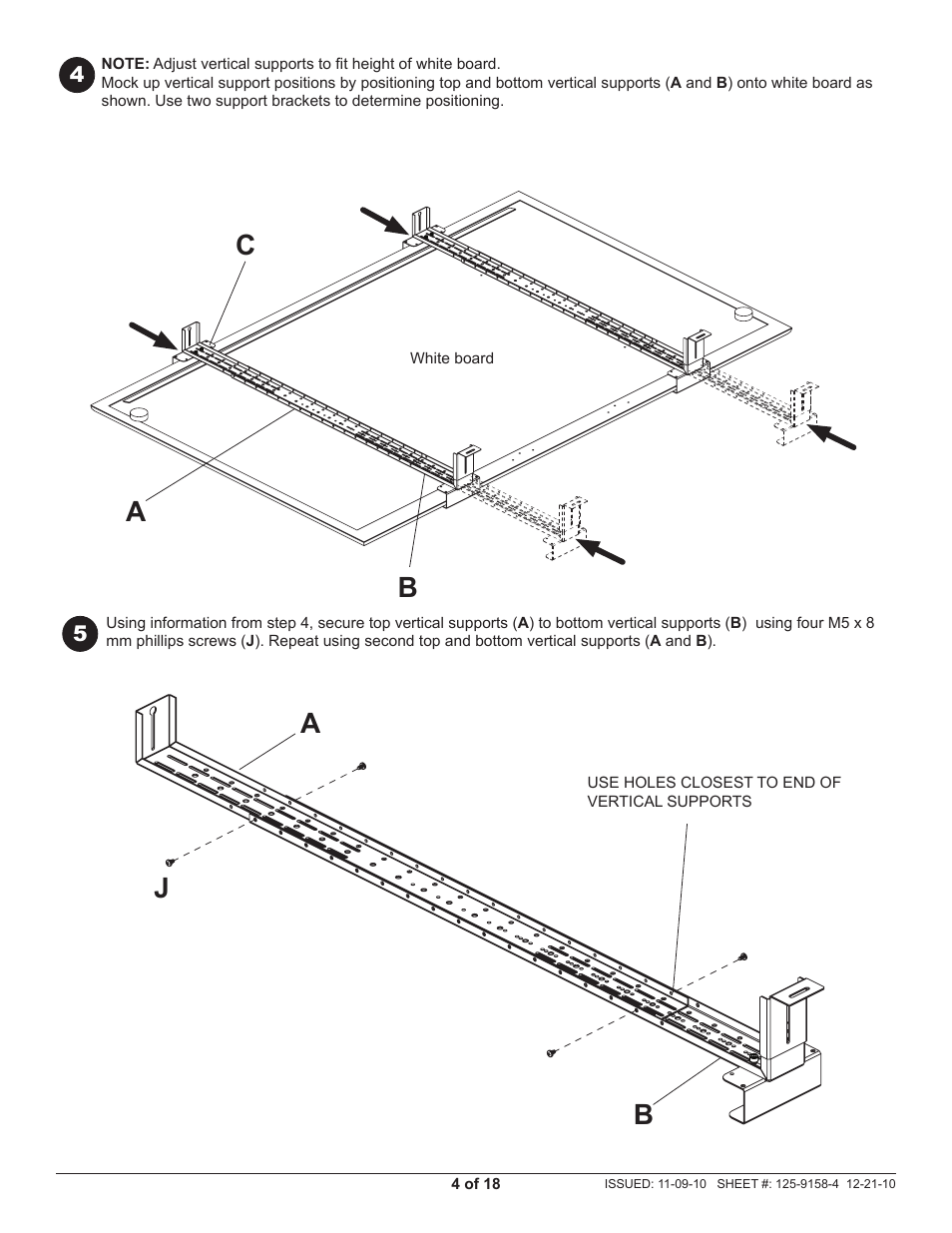 Peerless-AV IWB600-UNIV - Installation User Manual | Page 4 / 18