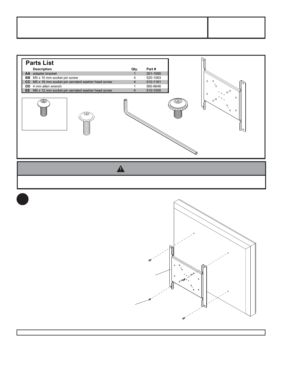 Peerless-AV PLP-V3X3 - Installation User Manual | 1 page