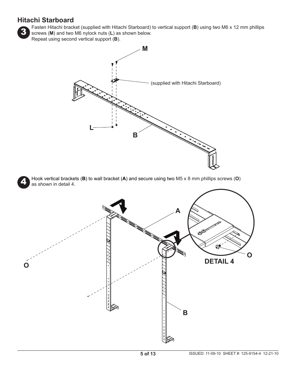 Peerless-AV IWB600-2SB - Installation User Manual | Page 5 / 13