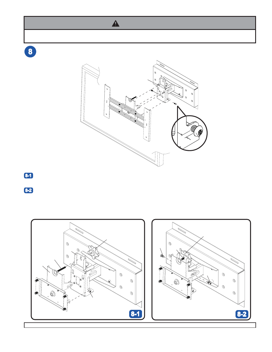Warning | Peerless-AV PS-2 - Installation User Manual | Page 5 / 6