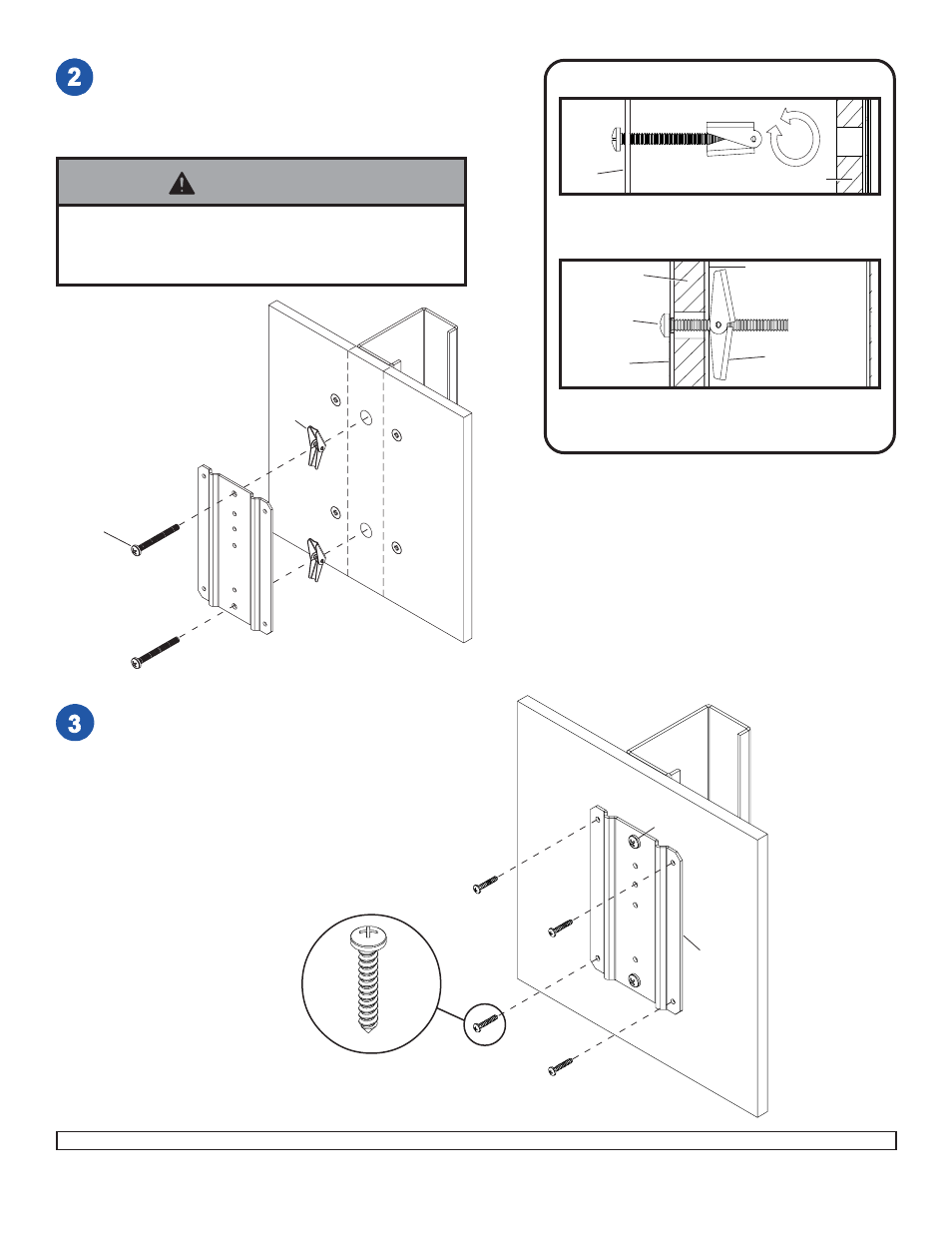 Warning, Gd c | Peerless-AV ACC908 - Installation User Manual | Page 3 / 5