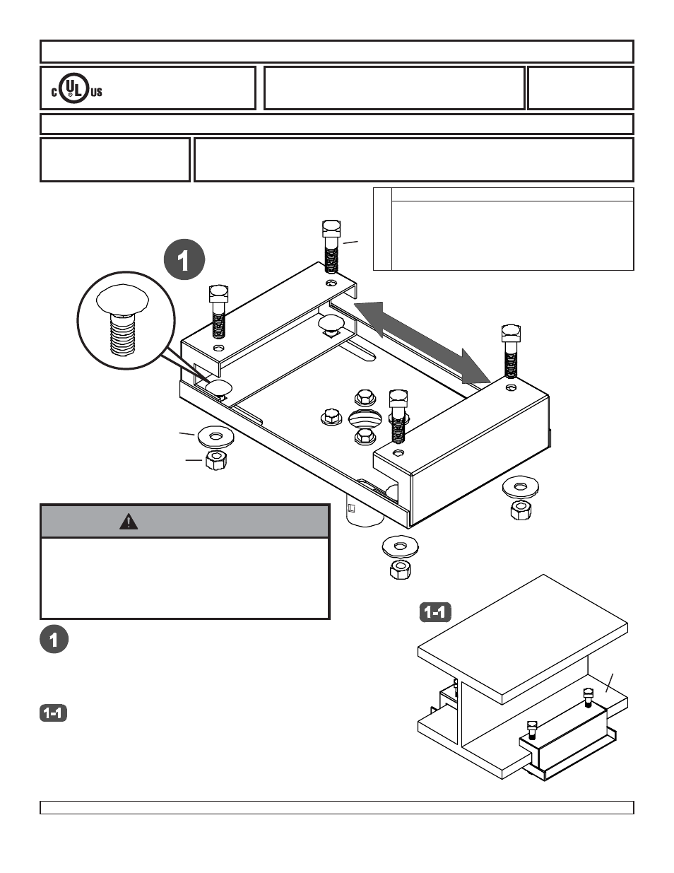 Peerless-AV DCT500 - Installation User Manual | 1 page