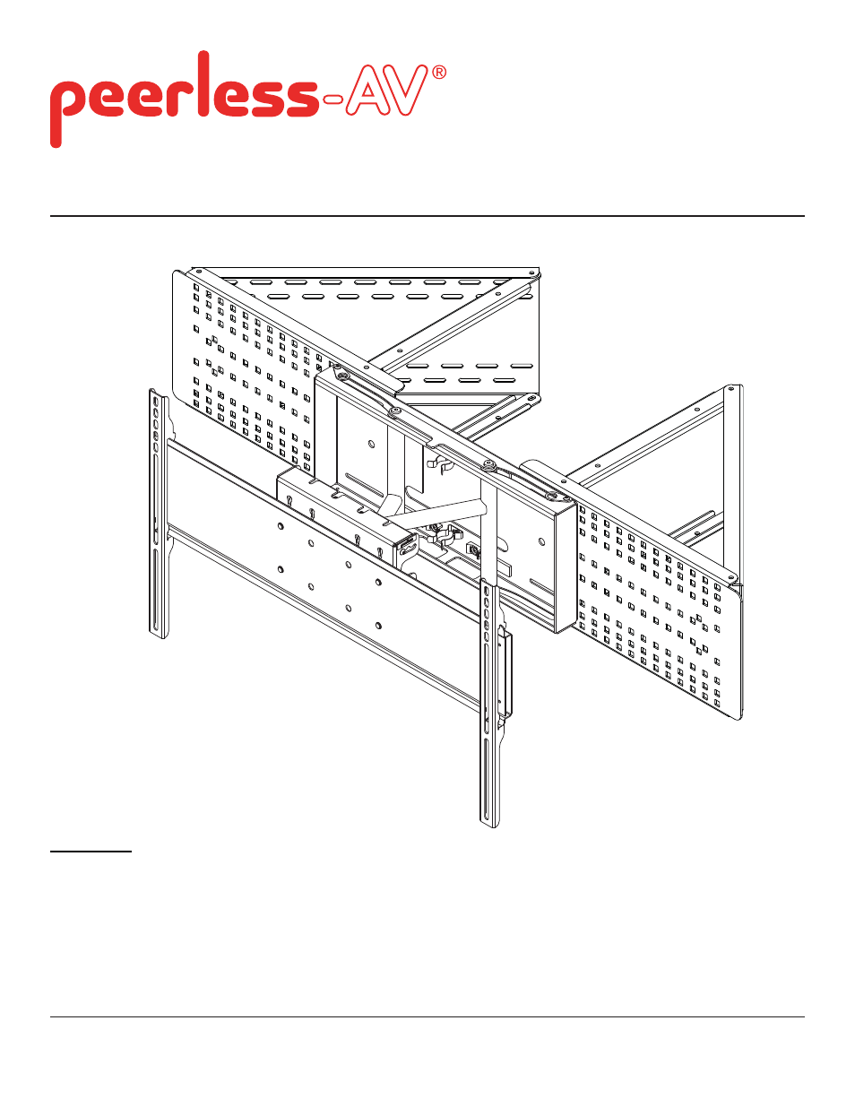 Peerless-AV CM850 - Installation User Manual | 48 pages