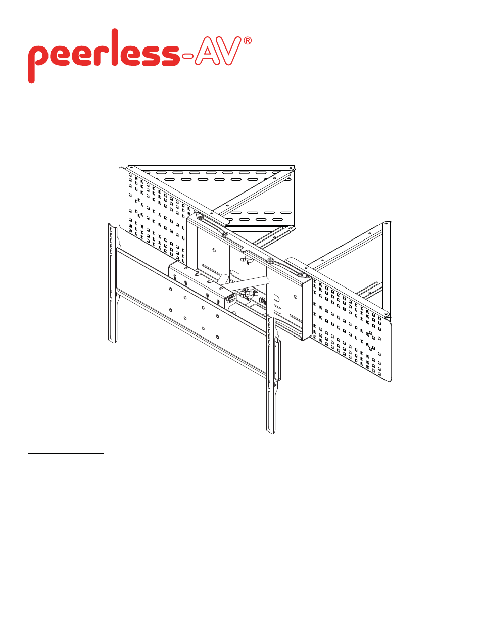 Peerless-AV CM850 - Installation User Manual | Page 17 / 48