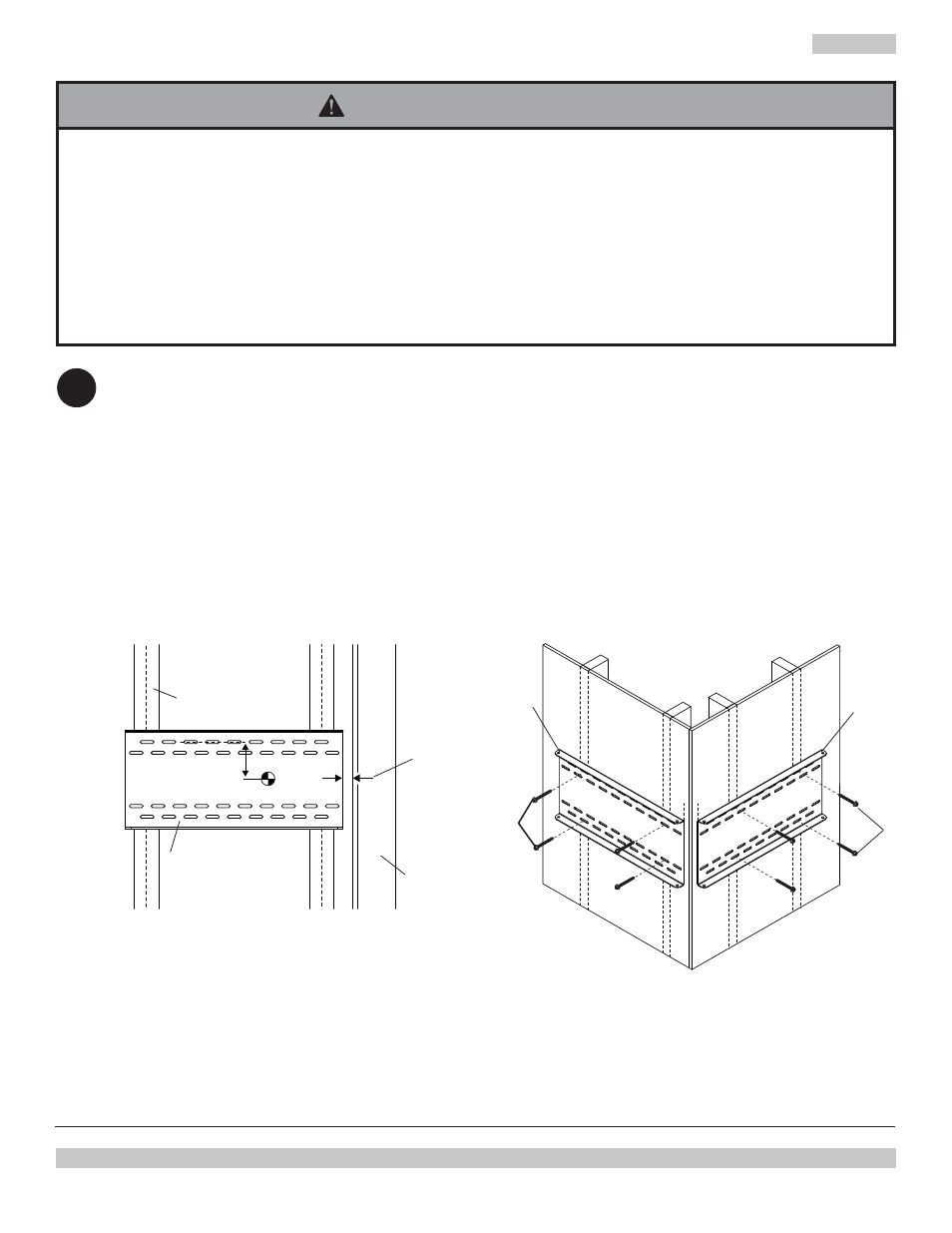 Avertissement, Bq q | Peerless-AV CM850 - Installation User Manual | Page 38 / 48