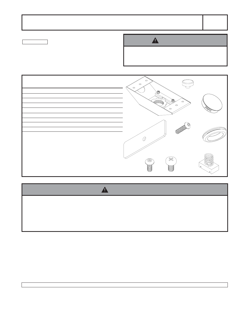 Peerless-AV ACC845 - Installation User Manual | 4 pages