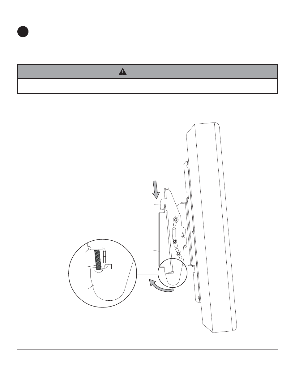 Warning, Bb aa, Aa bb | Peerless-AV ST24D - Installation User Manual | Page 8 / 9
