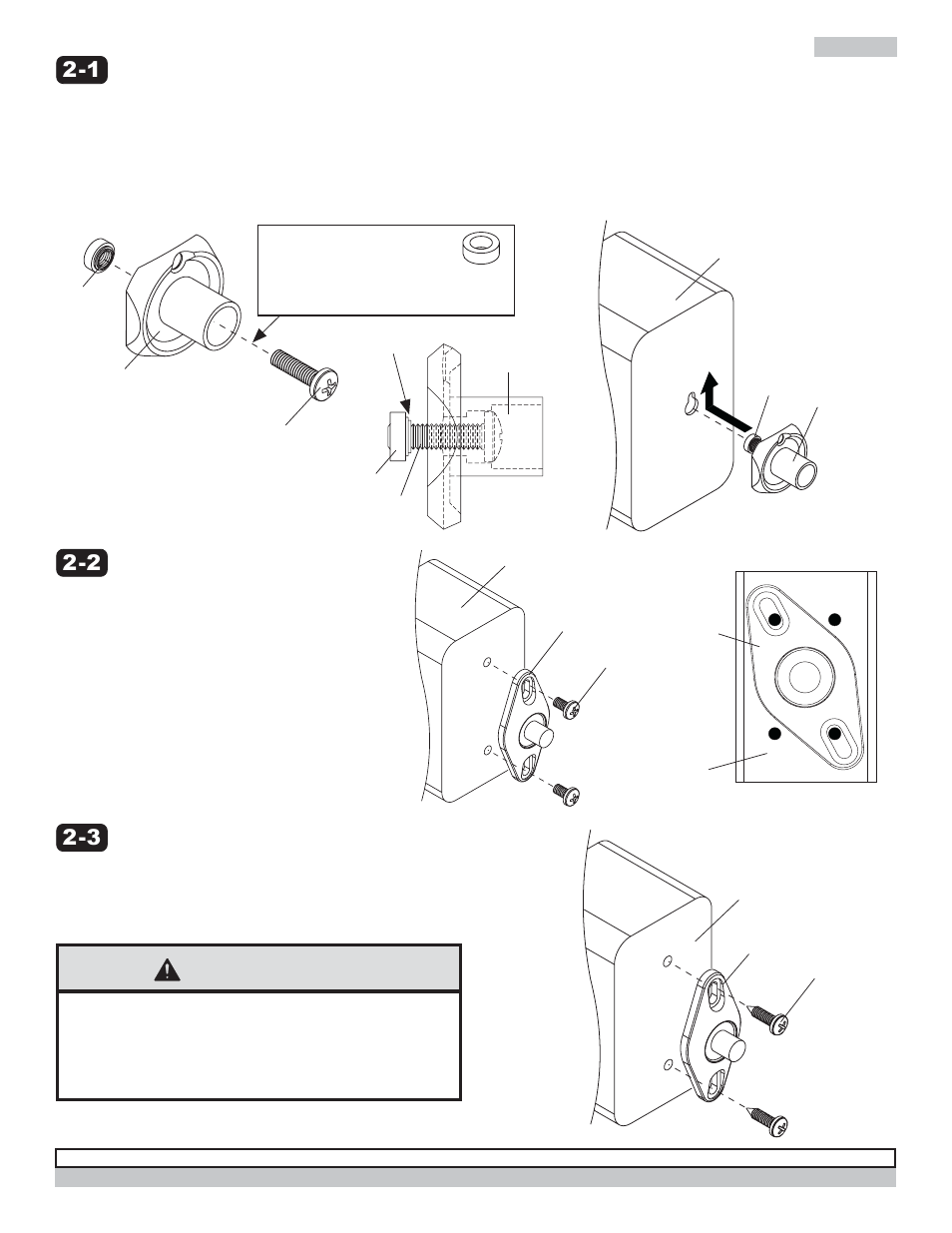 Attention, Ak a | Peerless-AV PSP5-W - Installation User Manual | Page 16 / 18