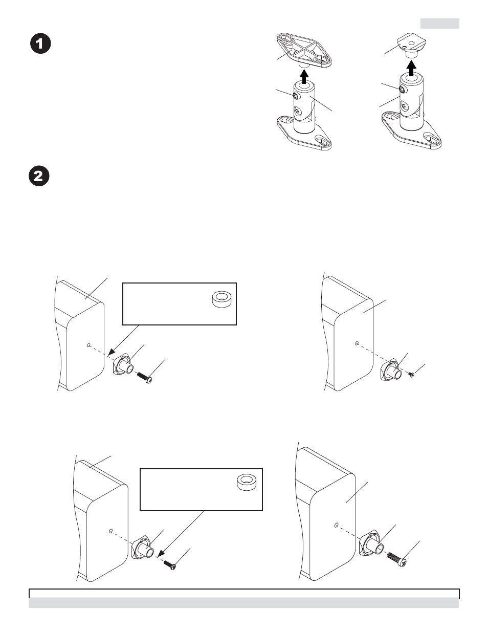 Bf b g | Peerless-AV PSP5-W - Installation User Manual | Page 9 / 18