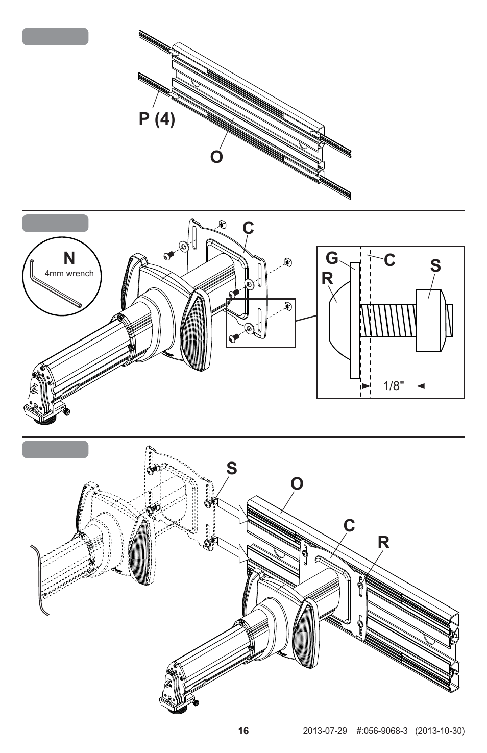 Peerless-AV PSTK-600 - Installation User Manual | Page 16 / 28