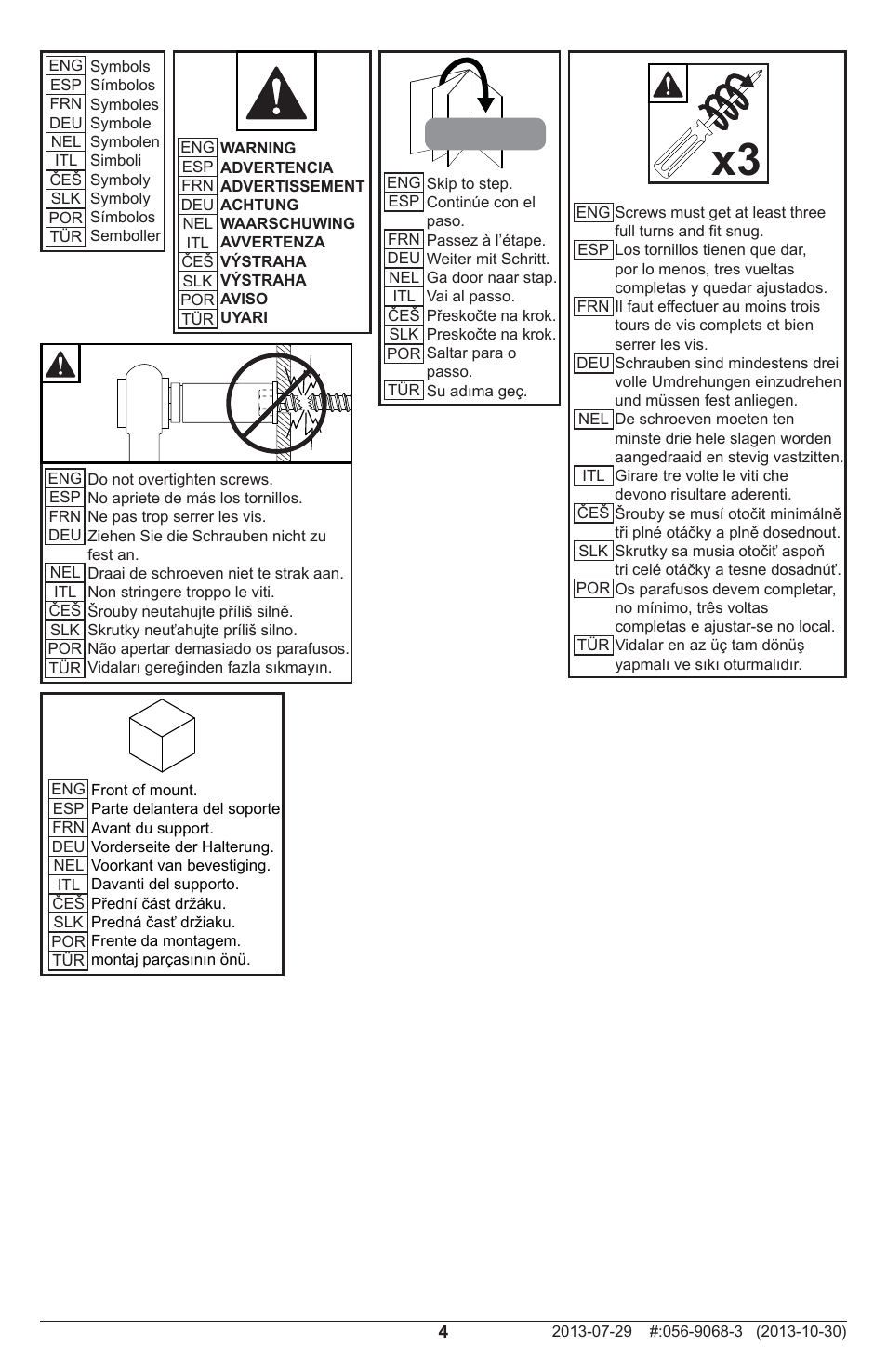 Peerless-AV PSTK-600 - Installation User Manual | Page 4 / 28