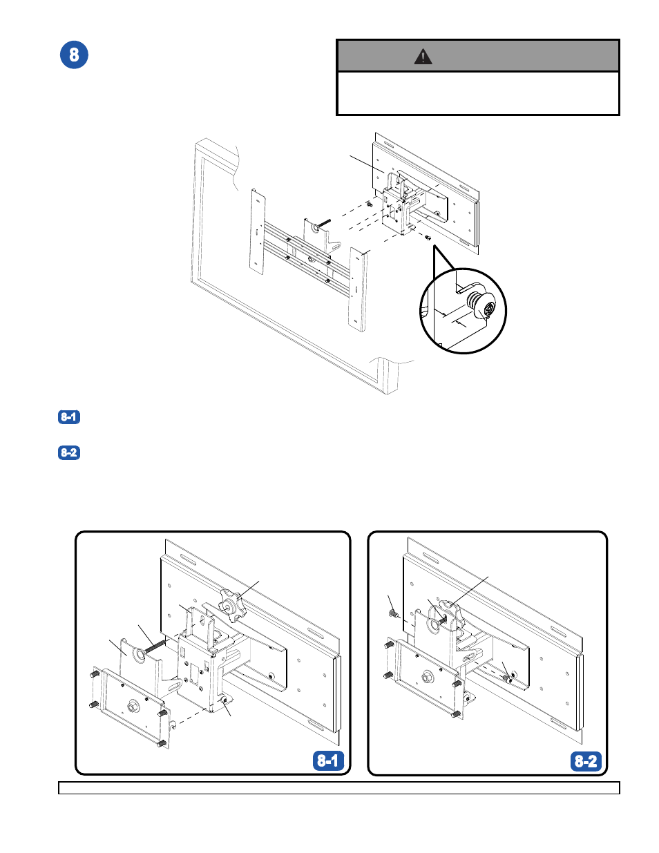 Warning, Fe f | Peerless-AV PS-1 - Installation User Manual | Page 5 / 6