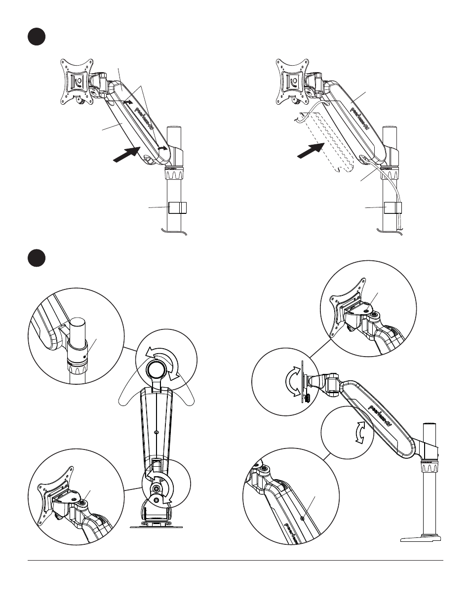 Kb k, Detail 3, Detail 5 | Detail 2 detail 4 | Peerless-AV LCT620A - Installation User Manual | Page 7 / 8