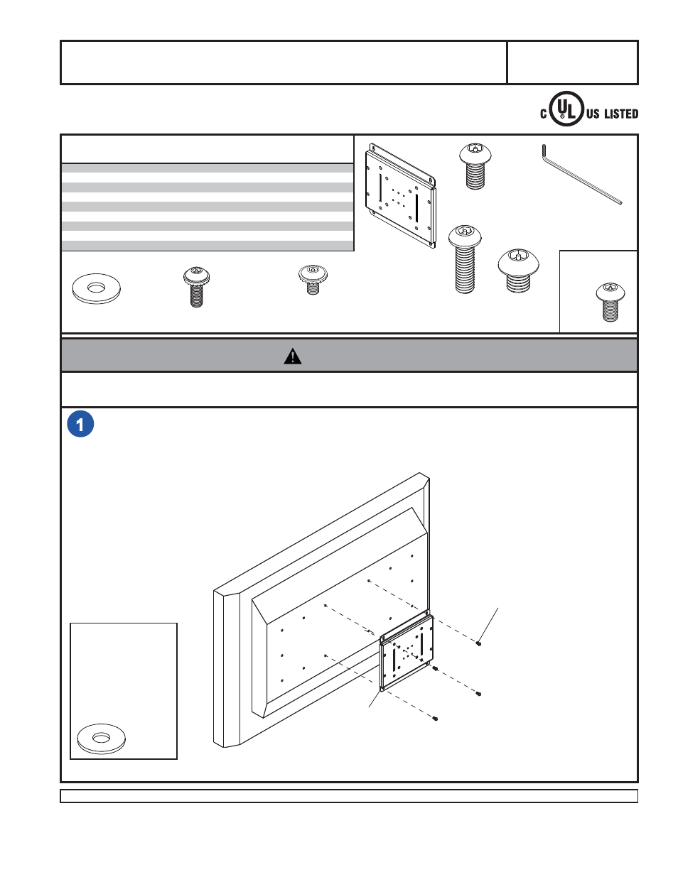 Peerless-AV PLP-V2X2 - Installation User Manual | 1 page