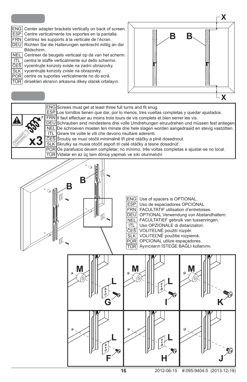 Peerless-AV SP746PU - Installation User Manual | Page 16 / 24