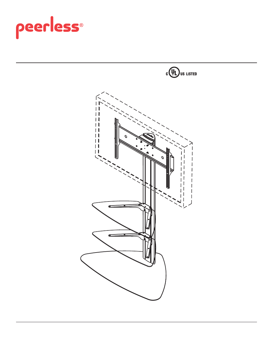 Peerless-AV SS550P-S - Installation User Manual | 11 pages