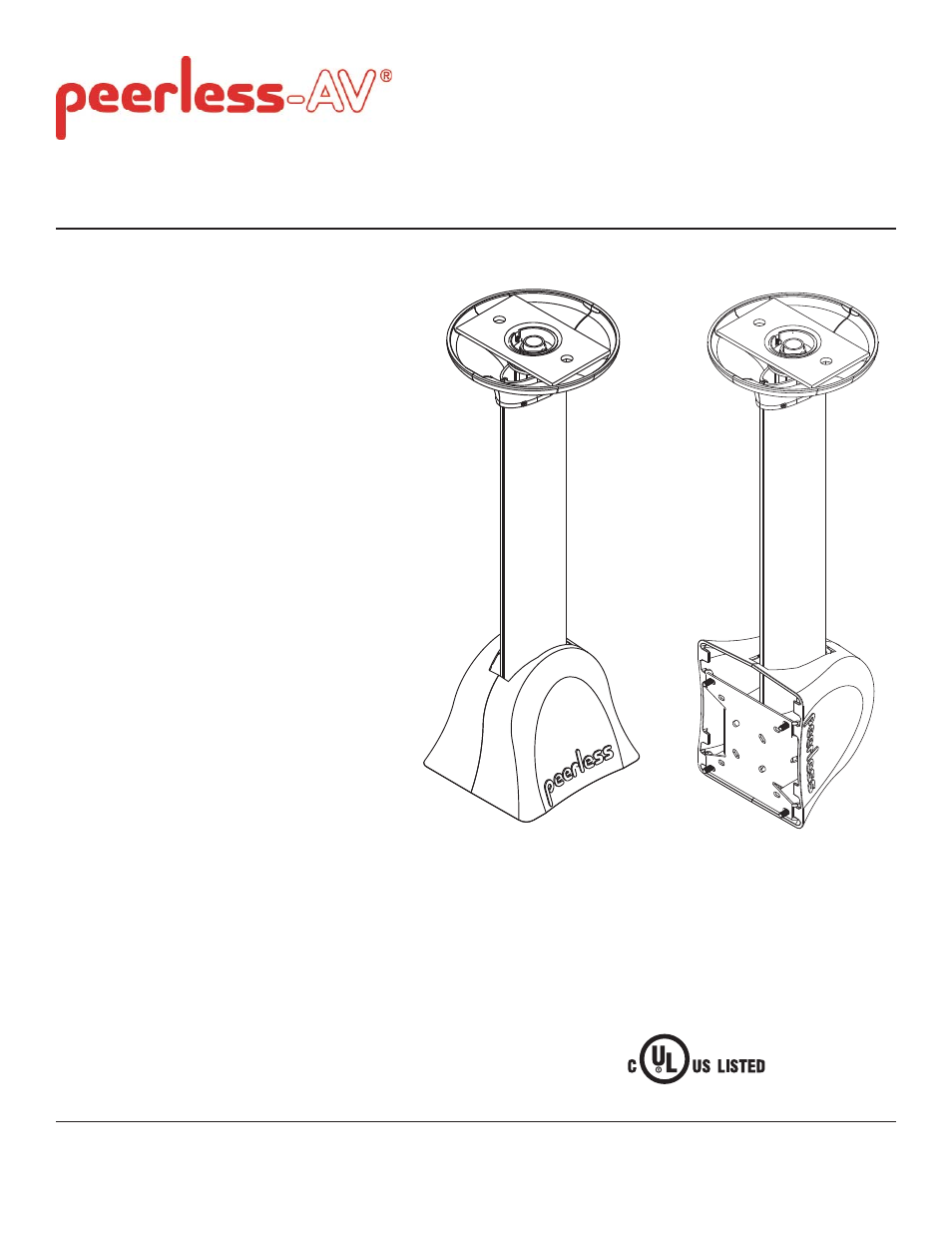 Peerless-AV LCC-36-CS - Installation User Manual | 14 pages