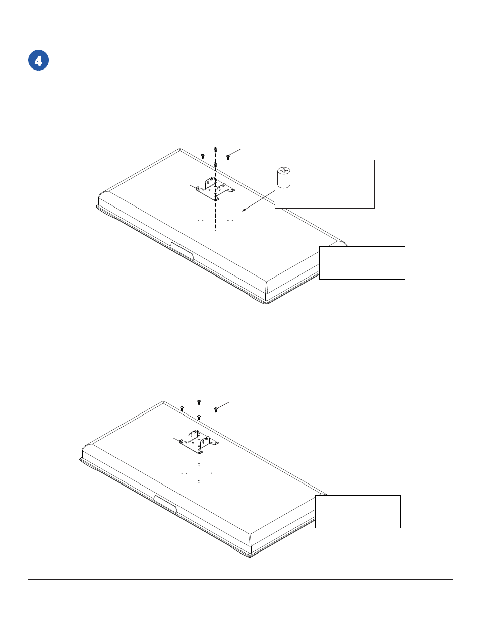 Attaching tilt bracket to lcd screen, Ck c k | Peerless-AV LCC-36-CS - Installation User Manual | Page 10 / 14
