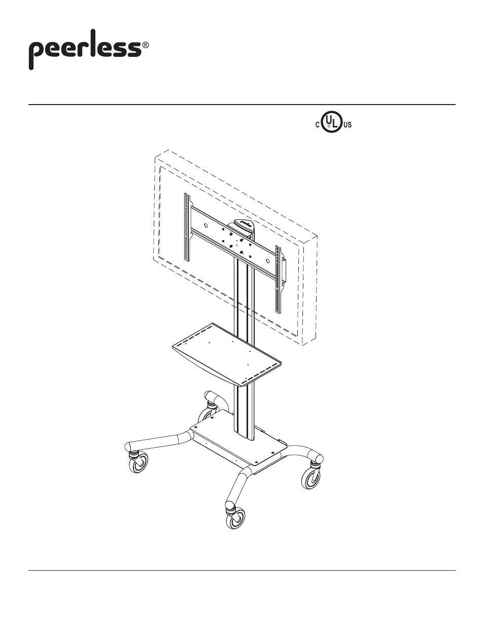 Peerless-AV SR1M - Installation User Manual | 13 pages