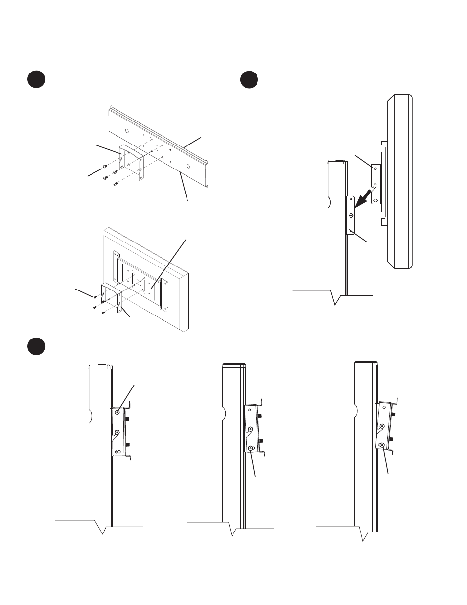 Ba i i i | Peerless-AV SR1M - Installation User Manual | Page 10 / 13