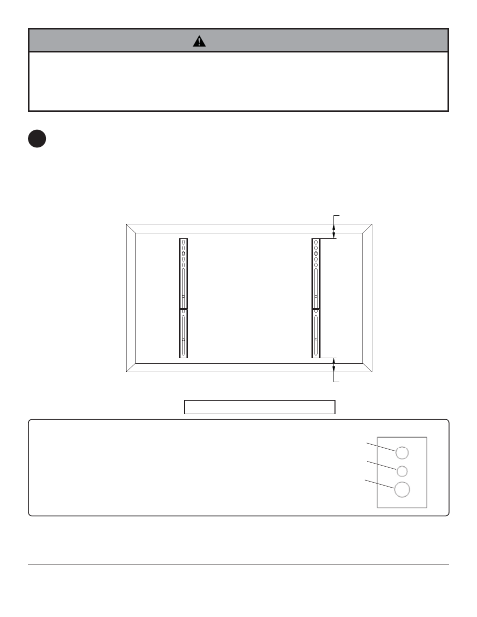 Warning, Installing adapter brackets to universal plate | Peerless-AV SR1M - Installation User Manual | Page 11 / 13