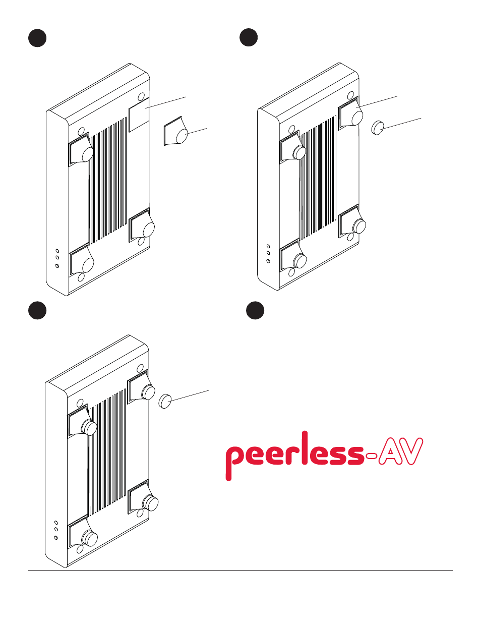 Ca a b b | Peerless-AV ACC-V - Installation User Manual | Page 2 / 2