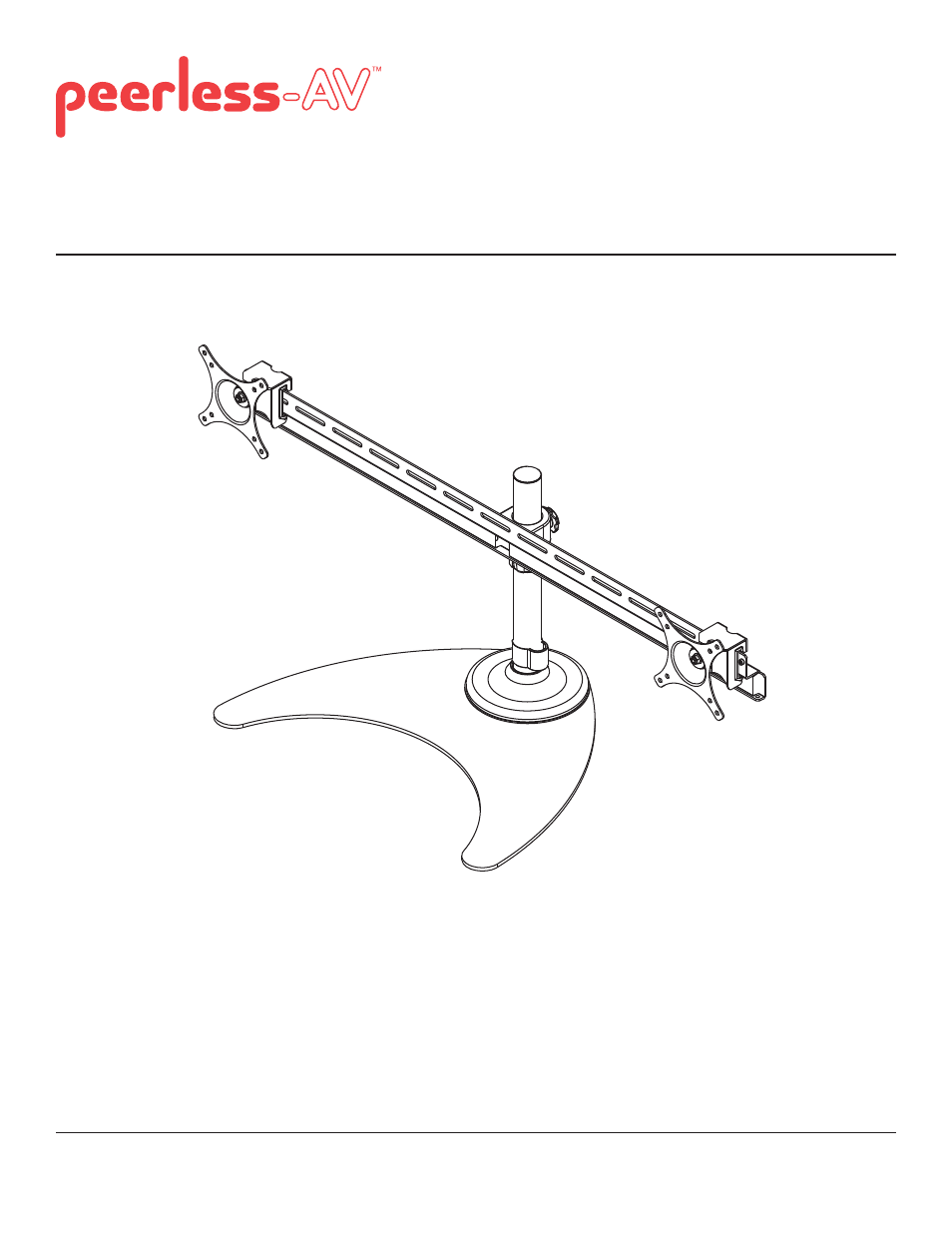 Modele: lcz-2f430b | Peerless-AV LCZ-2F430B - Installation User Manual | Page 15 / 23