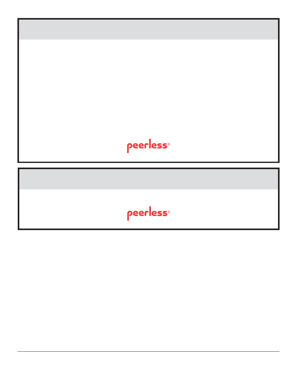 Garantía limitada de un année, Garantía limitada de cinco años | Peerless-AV FPEWM - Installation User Manual | Page 21 / 21