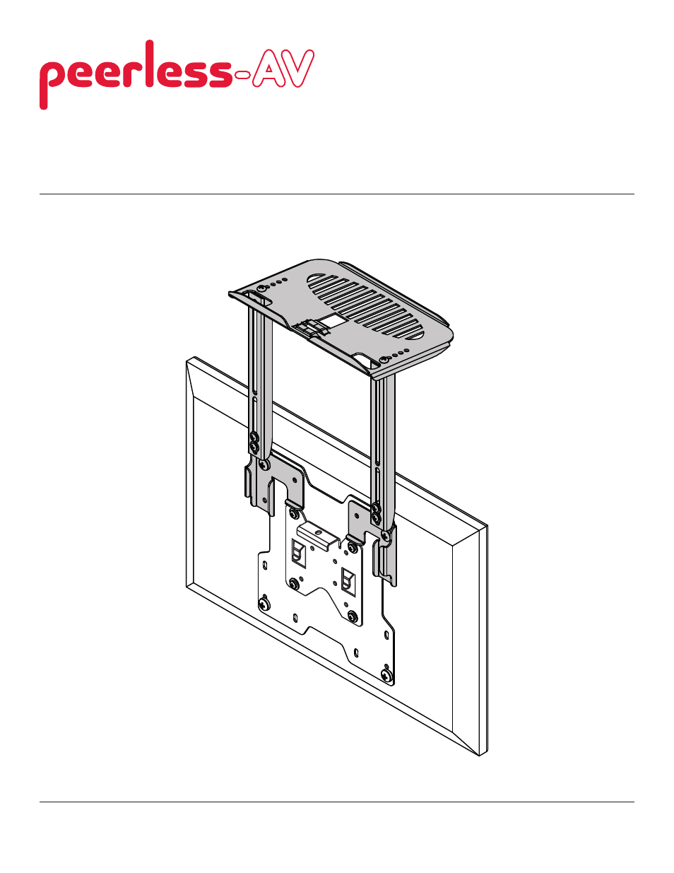 Modèles: accxt301 | Peerless-AV ACCXT301 - Installation User Manual | Page 7 / 11