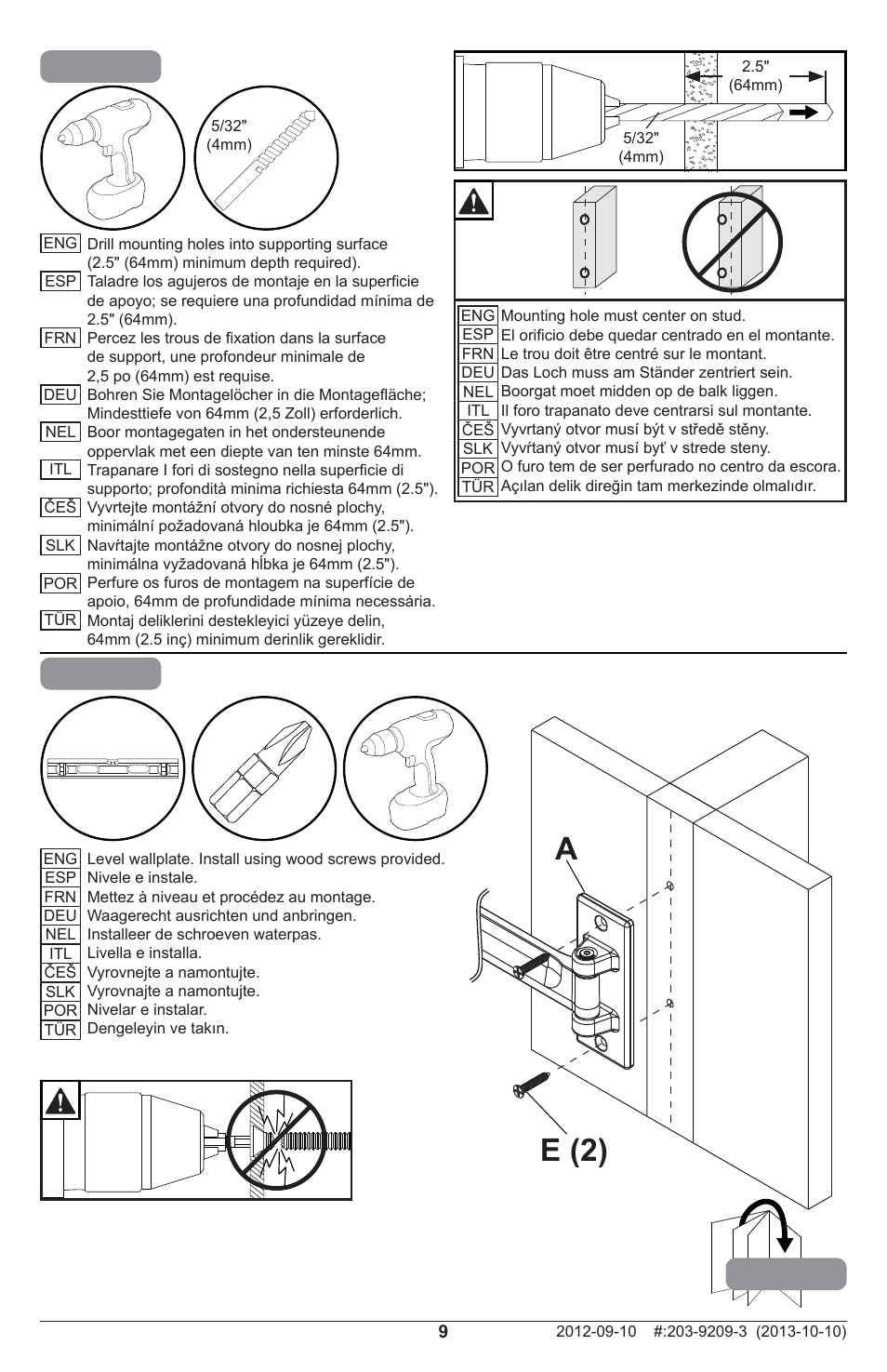 Peerless-AV SAL724 - Installation User Manual | Page 9 / 20